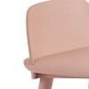 Muuto NERD Hoker - Krzesło Barowe 79 cm Różowy Tan Rose